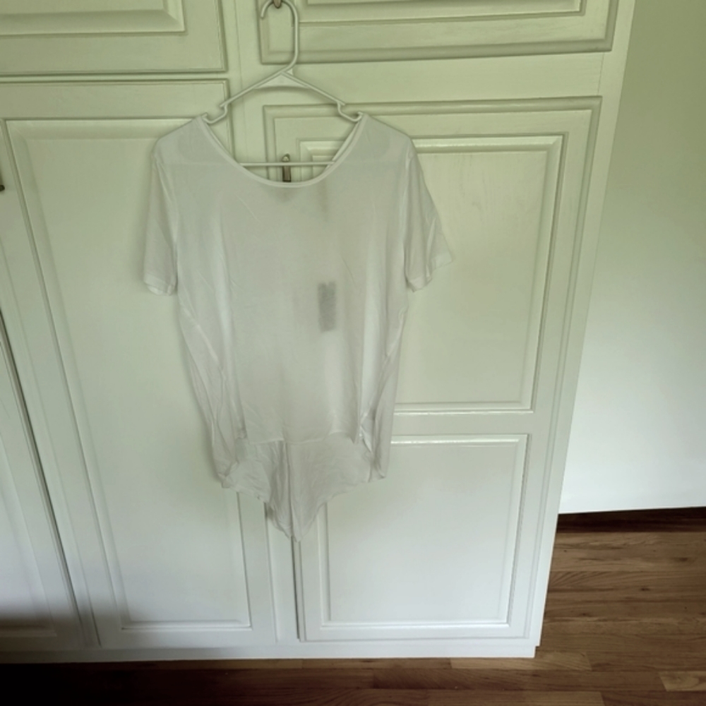 XCVI White Padma Top Size Small NWT